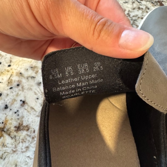 New (in box) Dr. Scholl’s Original Collection 8.5 Gray Wedge Slip On Scarlette - Picture 7 of 10